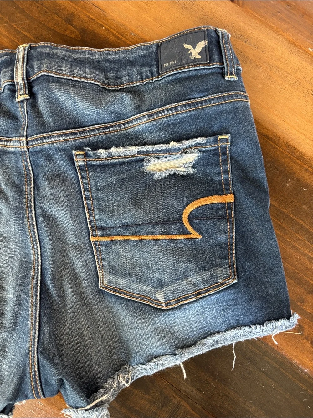 American Eagle Outfitters Hi Rise Shortie Super Stretch